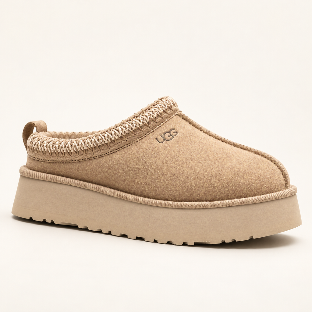 Sabot UGG Tazz à plateforme – Beige