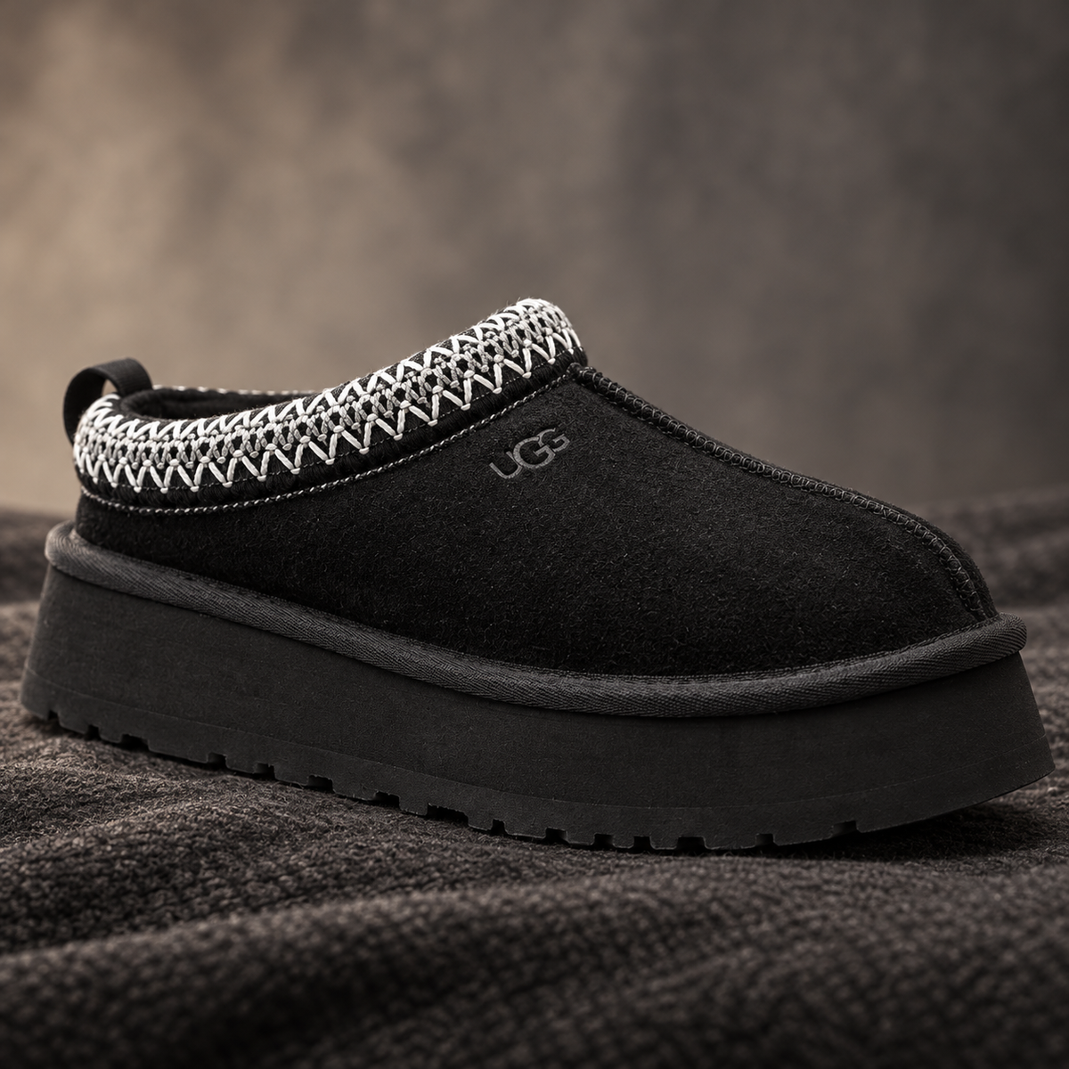 Sabot UGG Tazz à plateforme – Noir