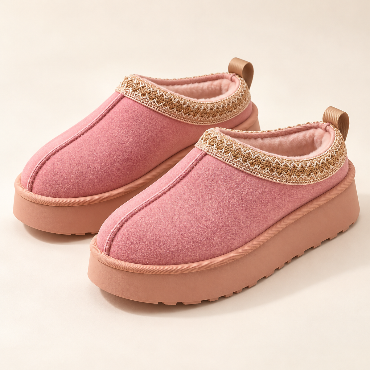 Sabot UGG Tazz à plateforme – Rose